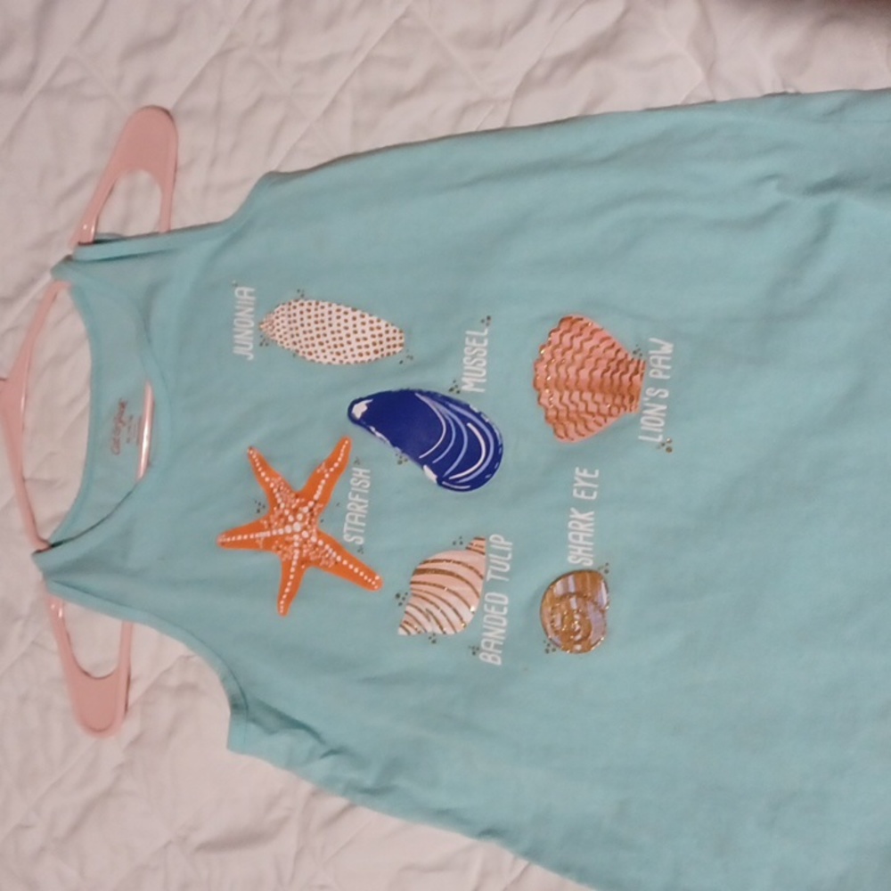 Ocean animals tank top